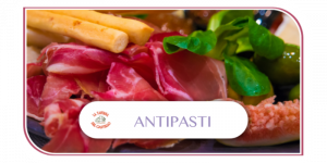 Antipasto del Castello (capocollo, prosciutto, salame perugino, pecorino, bruschetta pomodorini e ba